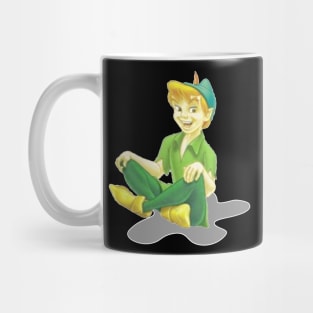 Peter Pan Sitting Down Mug